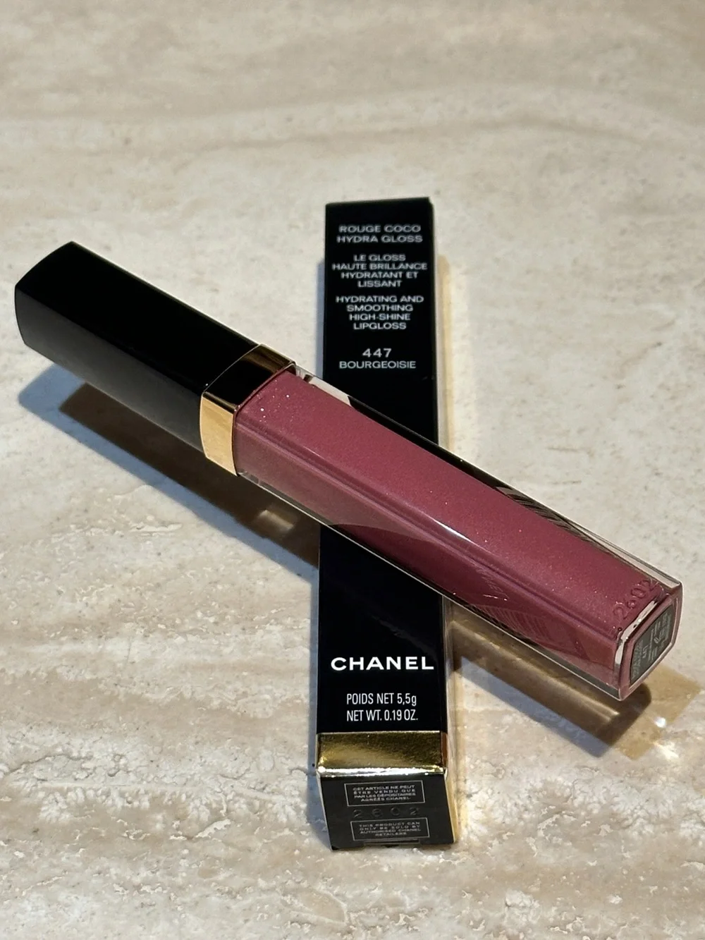 CHANEL Rouge Coco Hydra Gloss Lipgloss - 447 BOURGEOISIE
